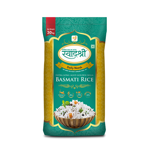 Swadshree Daily Needs Golden Sella Basmati Rice