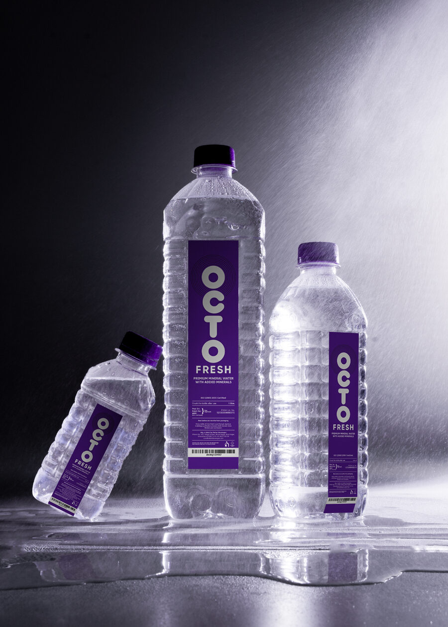 OCTO Fresh packaged drinking water