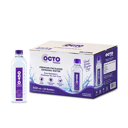 OCTO Fresh 500 ml case with 20 bottles