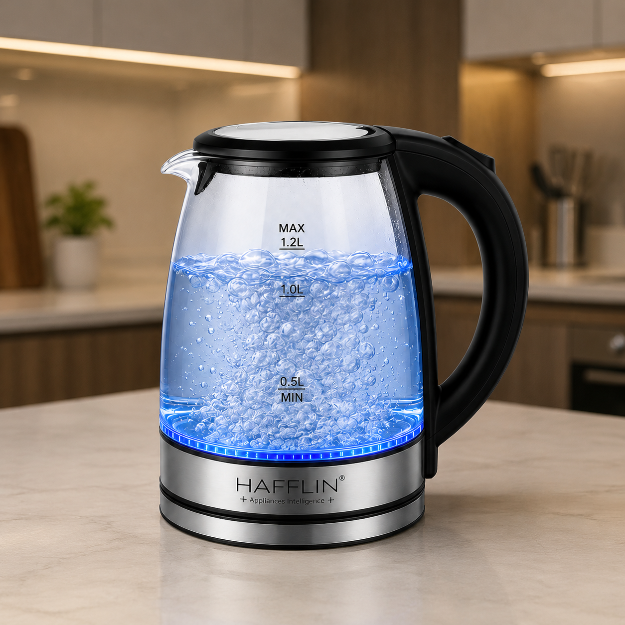 Glass Electric Kettle 1.2 Litre