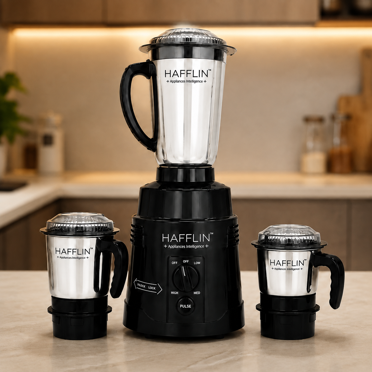 Mixer Grinder 3 Jar 750W